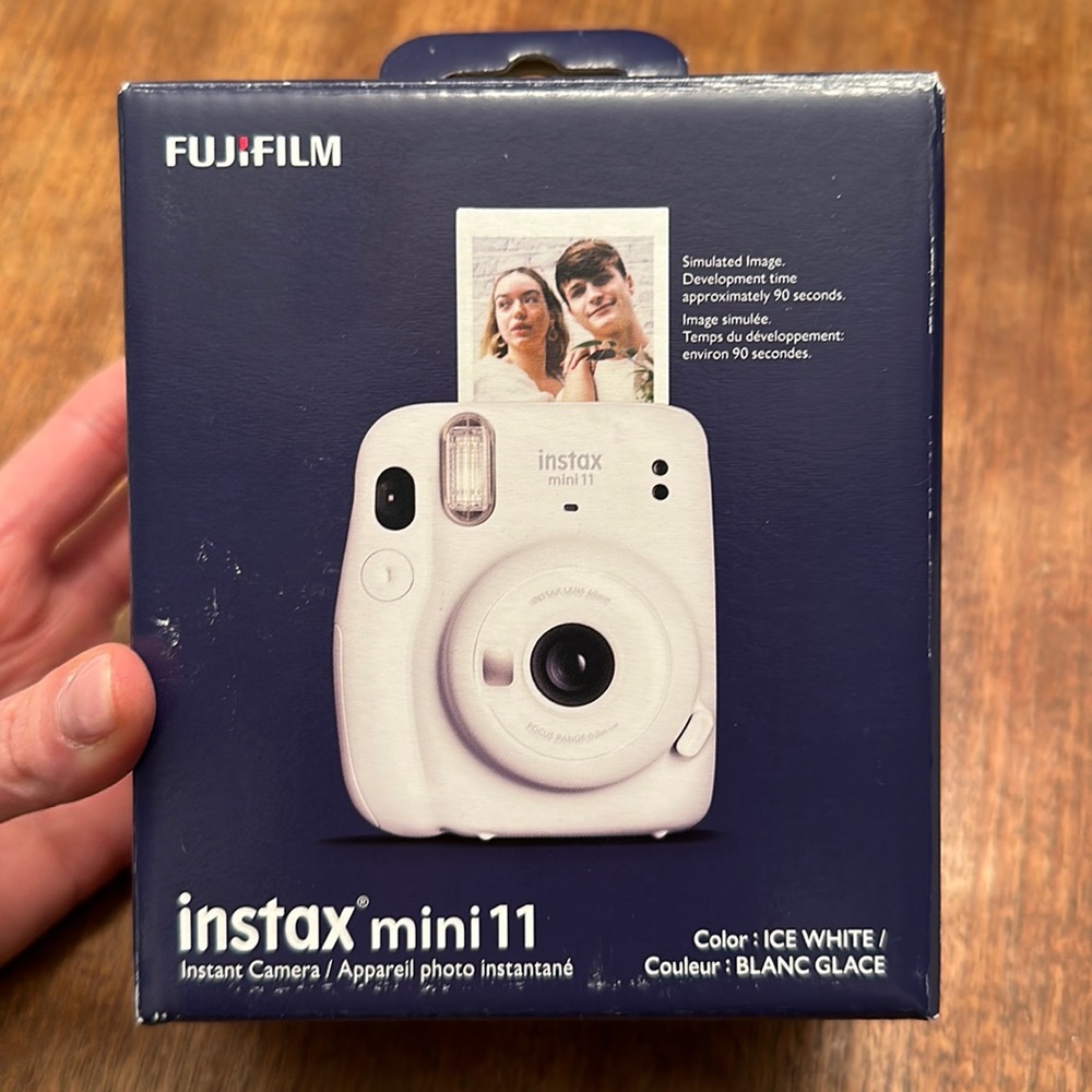 White Instax Mini 11 new in box